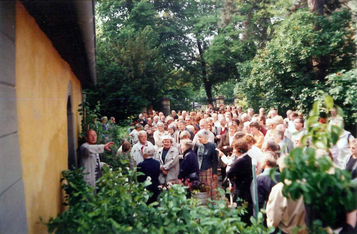 Die ersten Open Gardens - Offene G&auml;rten im Garten J&auml;ger, 2001